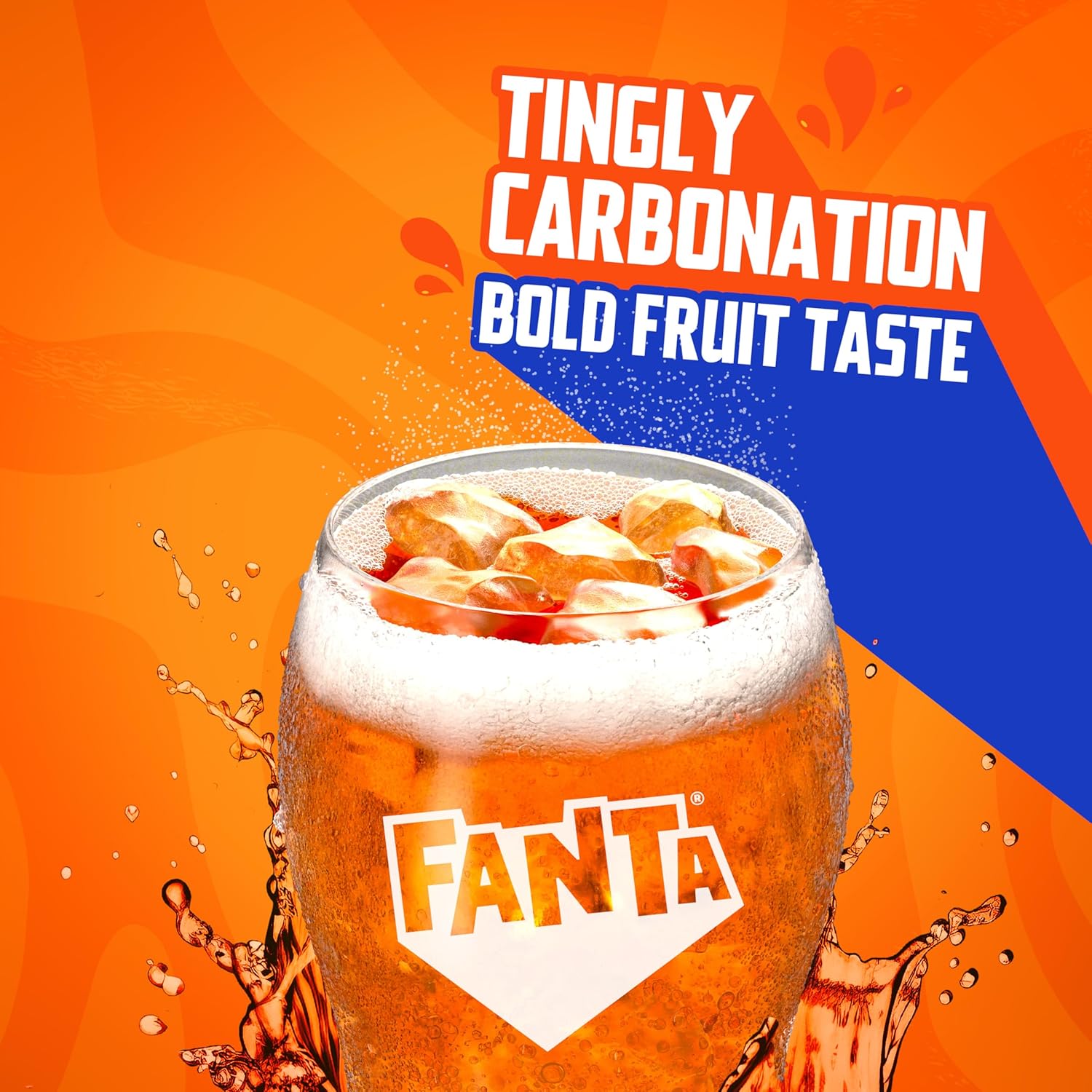 Fanta Orange Soda Can, 7.5 fl oz, 10 Pack