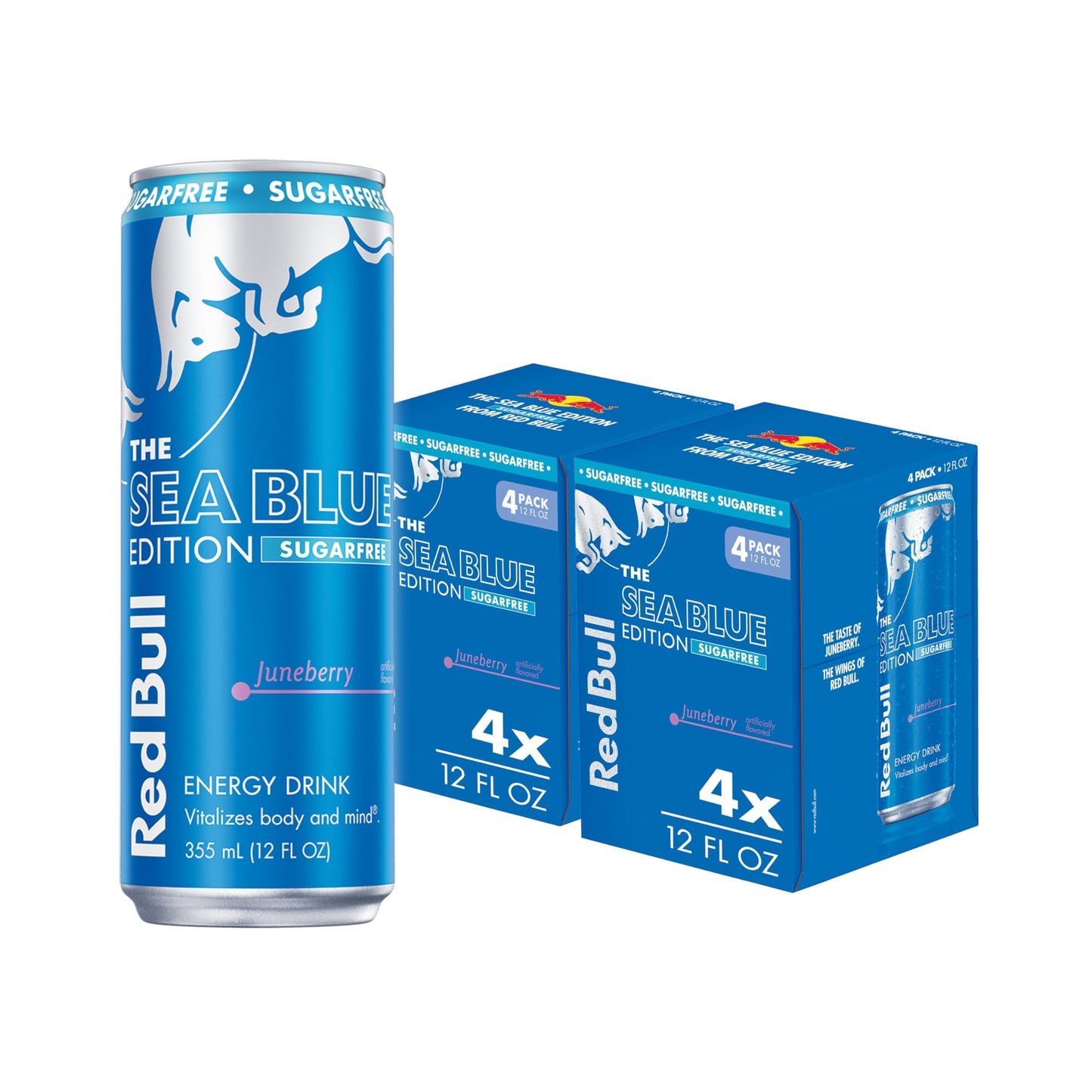 Red Bull Energy Drink SugarFree Variety Pack, Zero, Peach, Iced Vanilla Berry, 8.4 fl. oz, Pack of 12 Can
