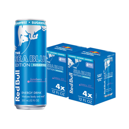 Red Bull Energy Drink SugarFree Variety Pack, Zero, Peach, Iced Vanilla Berry, 8.4 fl. oz, Pack of 12 Can