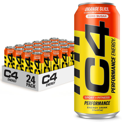 C4 Energy Drink 12oz (Pack of 12) - Frozen Bombsicle - Sugar Free Pre Workout Performance Drink with No Artificial Colors or Dyes