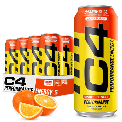 C4 Energy Drink 12oz (Pack of 12) - Frozen Bombsicle - Sugar Free Pre Workout Performance Drink with No Artificial Colors or Dyes