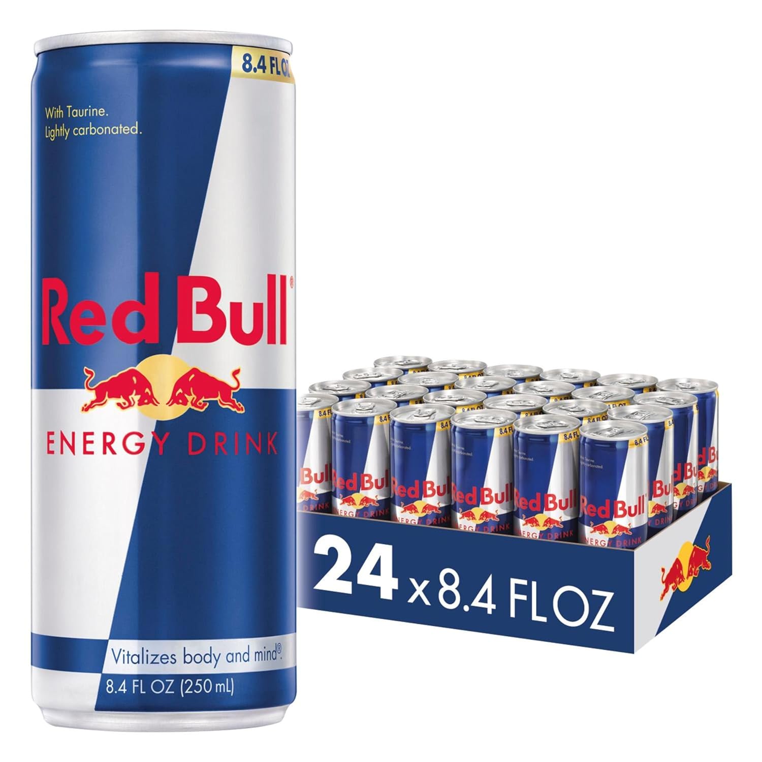 Red Bull Energy Drink, 114mg Caffeine | Taurine & B Vitamins | 12 Fl Oz | 16 Cans