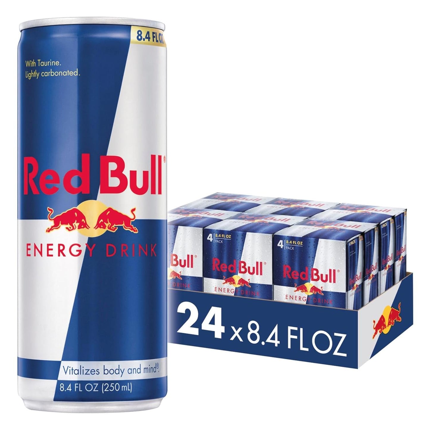 Red Bull Energy Drink, 114mg Caffeine | Taurine & B Vitamins | 12 Fl Oz | 16 Cans