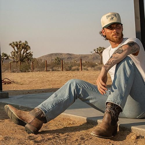 Lumeheel Cowboy Boots for Men