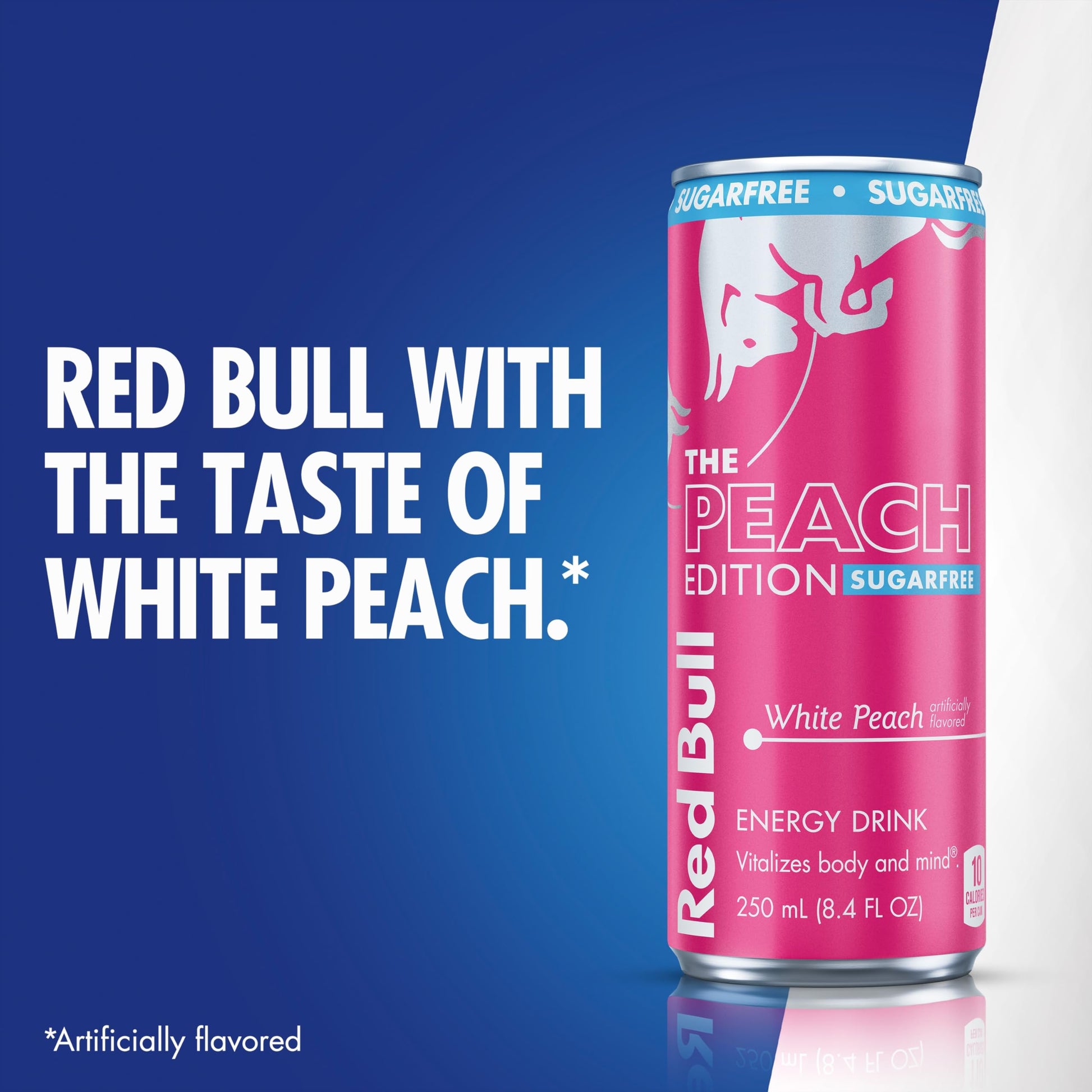 Red Bull Energy Drink SugarFree Variety Pack, Zero, Peach, Iced Vanilla Berry, 8.4 fl. oz, Pack of 12 Can