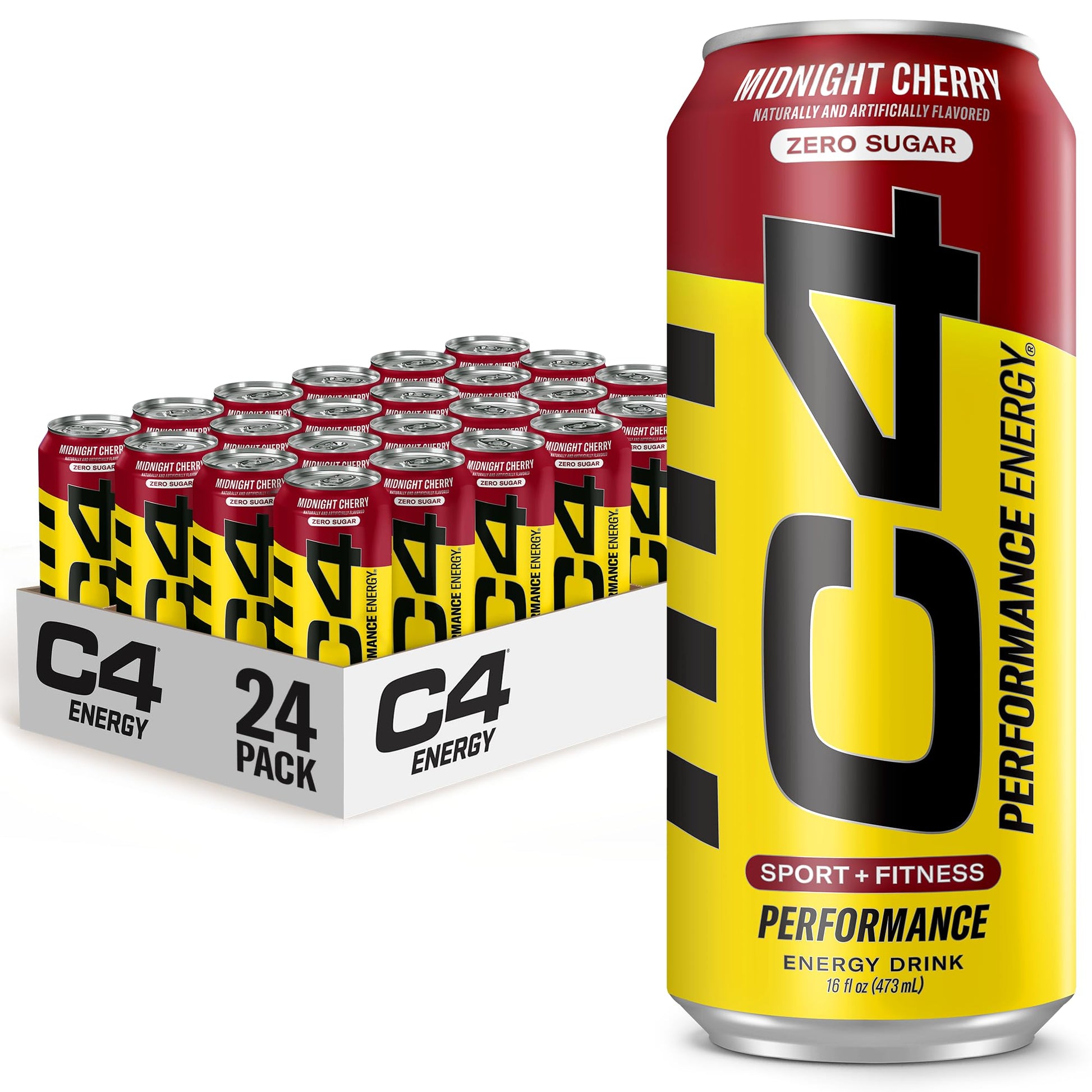 C4 Energy Drink 12oz (Pack of 12) - Frozen Bombsicle - Sugar Free Pre Workout Performance Drink with No Artificial Colors or Dyes