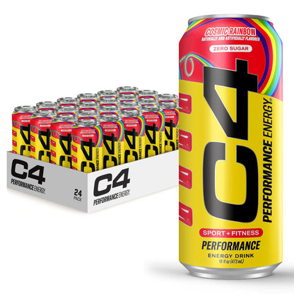 C4 Energy Drink 12oz (Pack of 12) - Frozen Bombsicle - Sugar Free Pre Workout Performance Drink with No Artificial Colors or Dyes