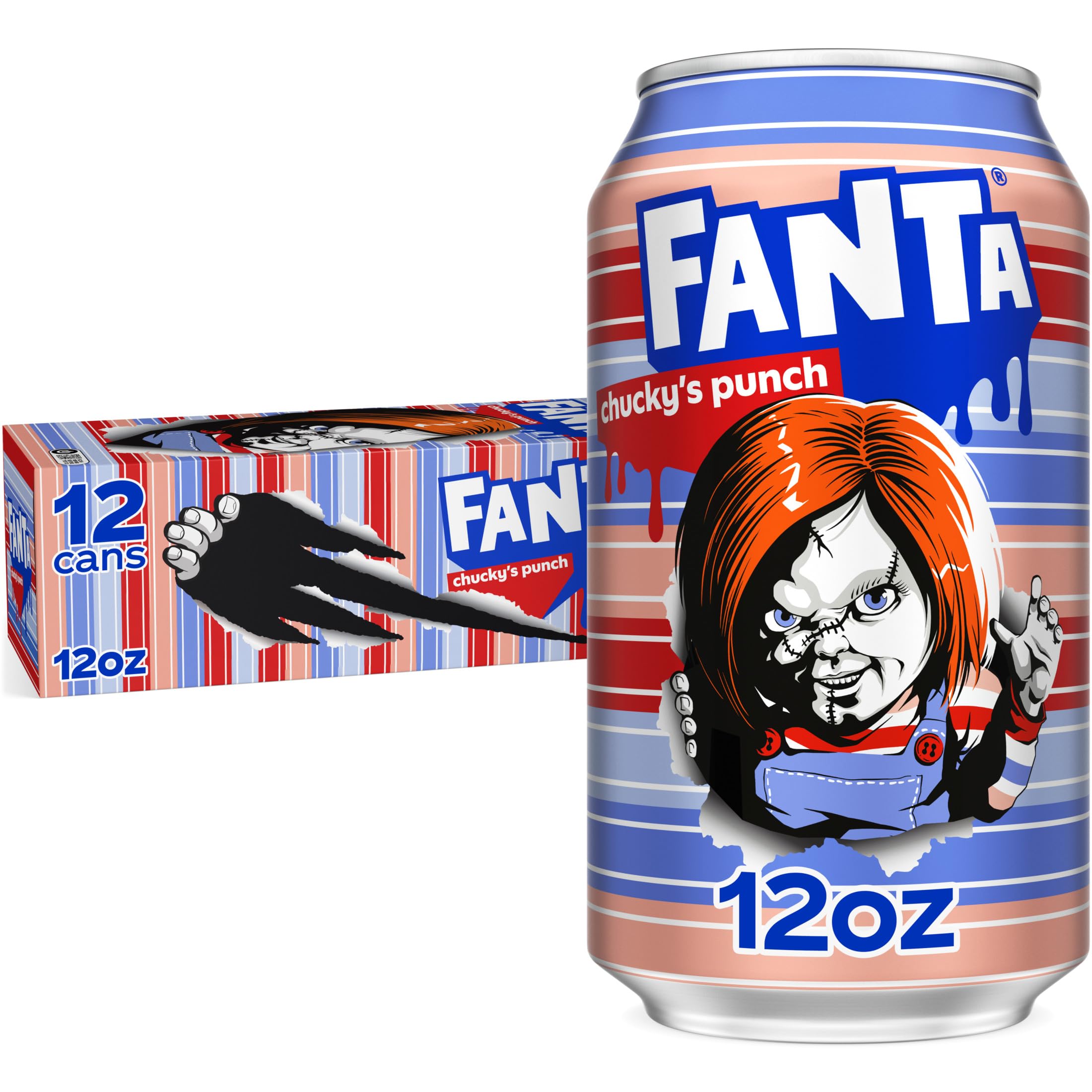 Fanta Orange Soda Can, 7.5 fl oz, 10 Pack