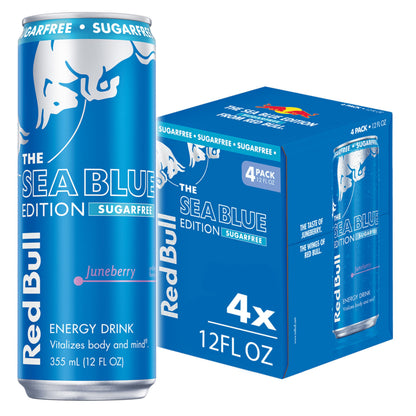 Red Bull Energy Drink SugarFree Variety Pack, Zero, Peach, Iced Vanilla Berry, 8.4 fl. oz, Pack of 12 Can