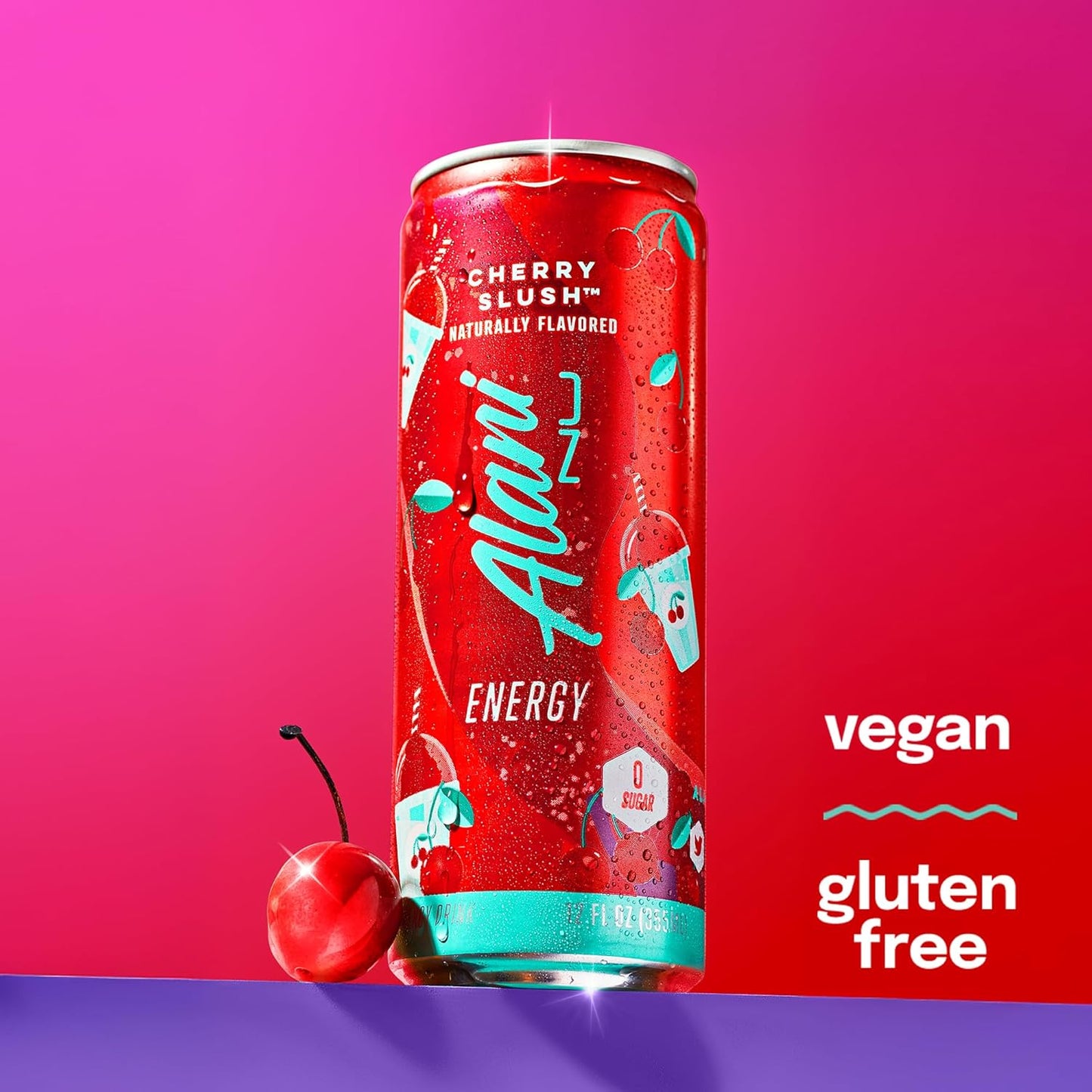 Alani Nu Cherry Slush Energy Drink (12-Pack, 12oz)