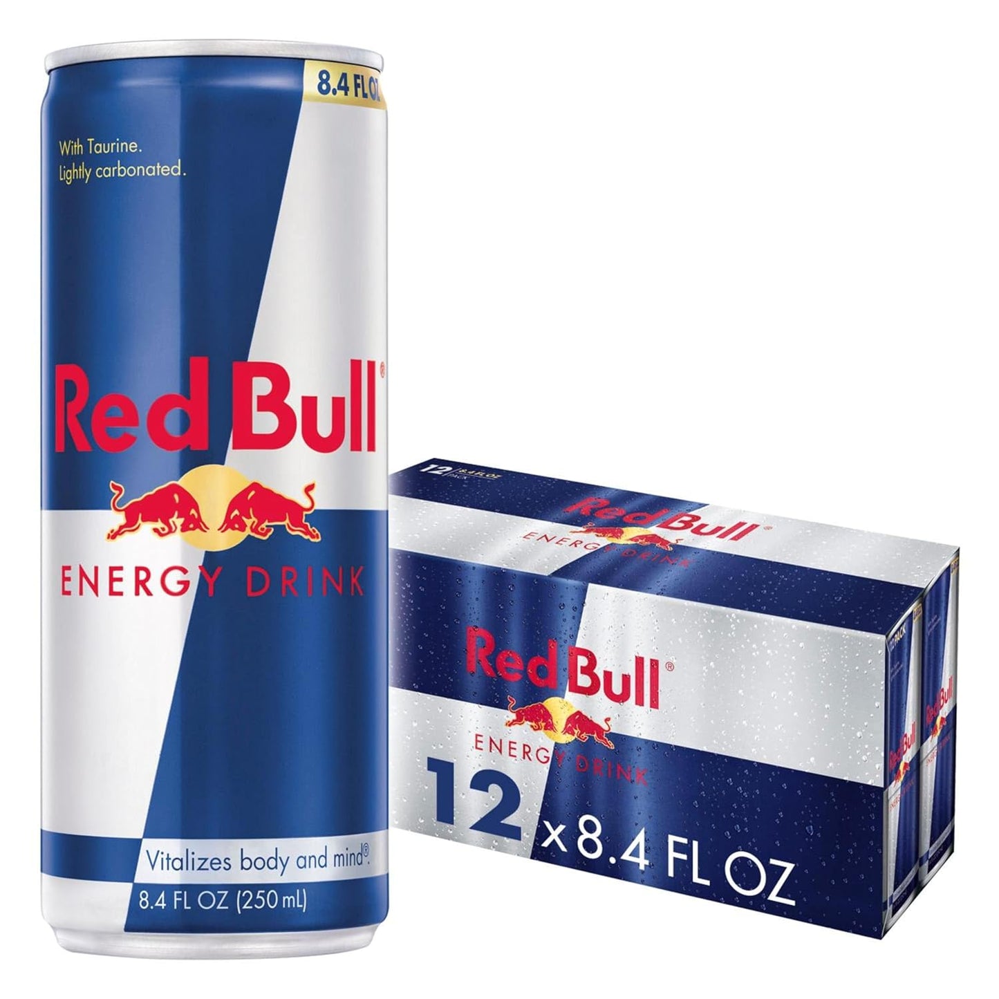 Red Bull Energy Drink, 114mg Caffeine | Taurine & B Vitamins | 12 Fl Oz | 16 Cans