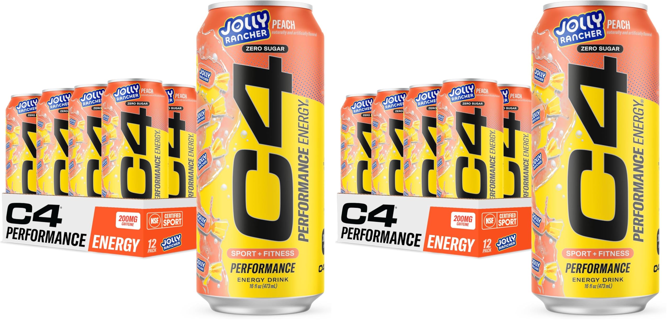 C4 Energy Drink 12oz (Pack of 12) - Frozen Bombsicle - Sugar Free Pre Workout Performance Drink with No Artificial Colors or Dyes