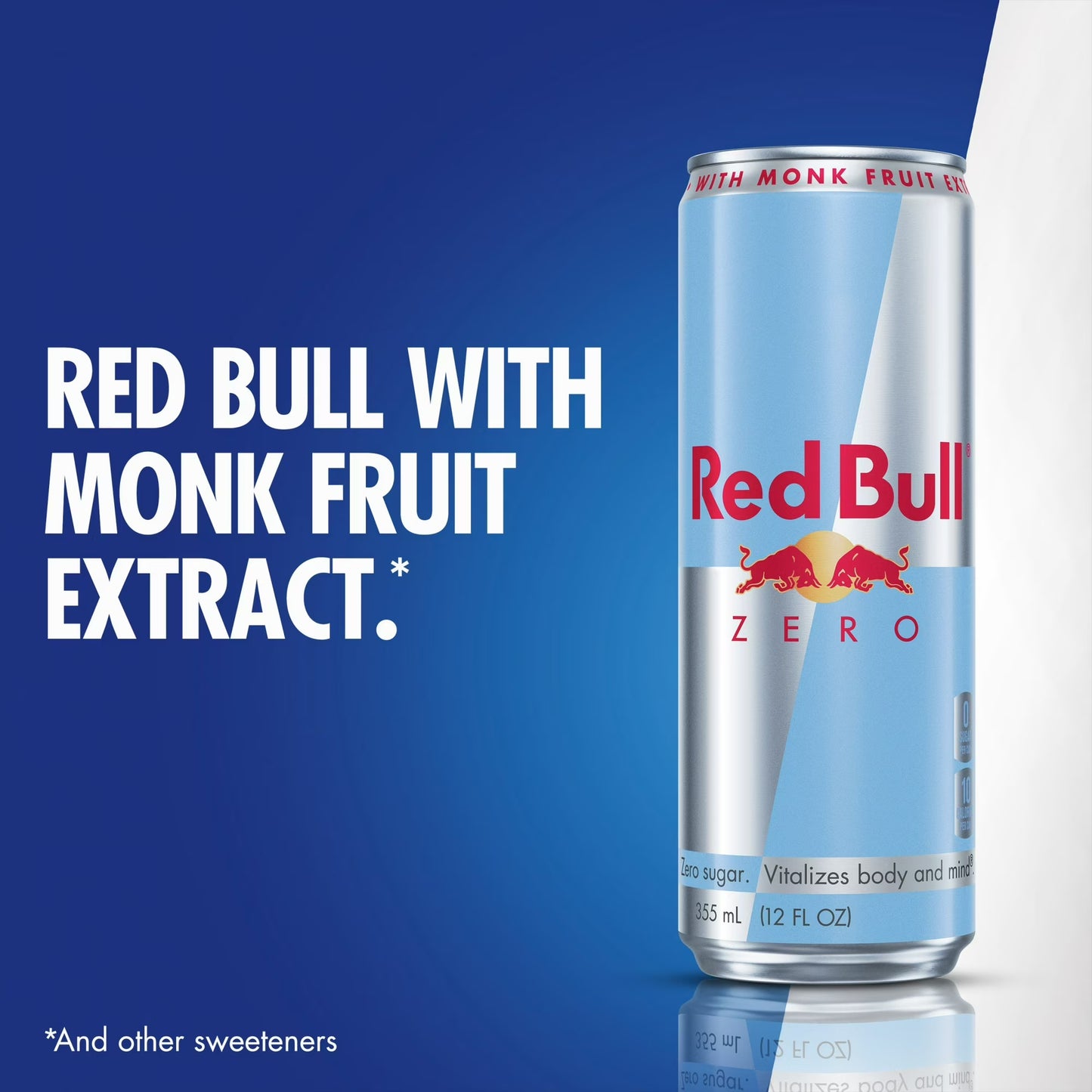 Red Bull Zero Energy Drink, 12 fl oz Cans (24 Pack), Sugar-Free Energy Drink with 114mg Caffeine, Taurine & B Vitamins