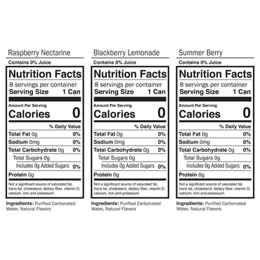 Waterloo Sparkling Water Variety Pack 12 fl oz 24 Pack – Zero Sugar Carbonated Water, Assorted Flavors, Refreshing Healthy Drink, Bulk Case
