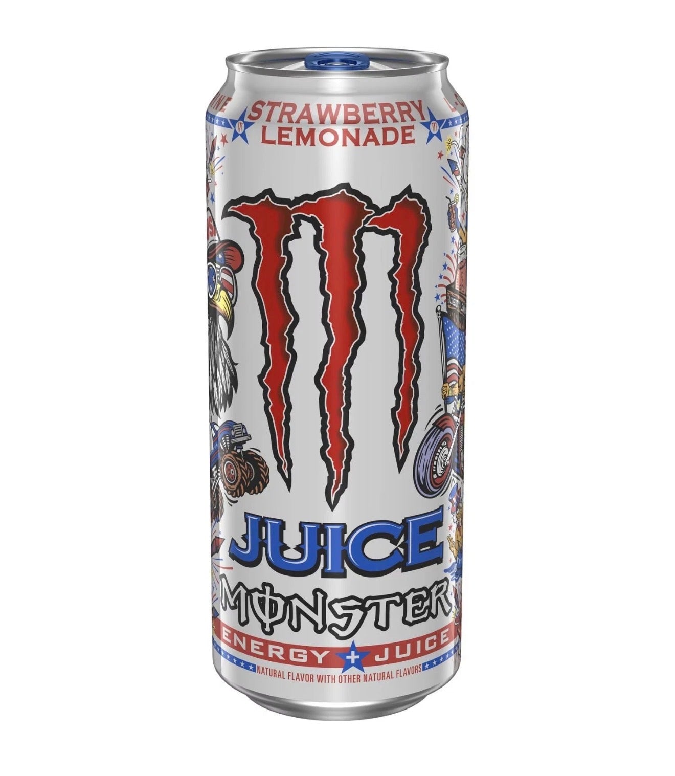 Monster Strawberry Lemonade Energy Drink 16 fl oz Pack of 24