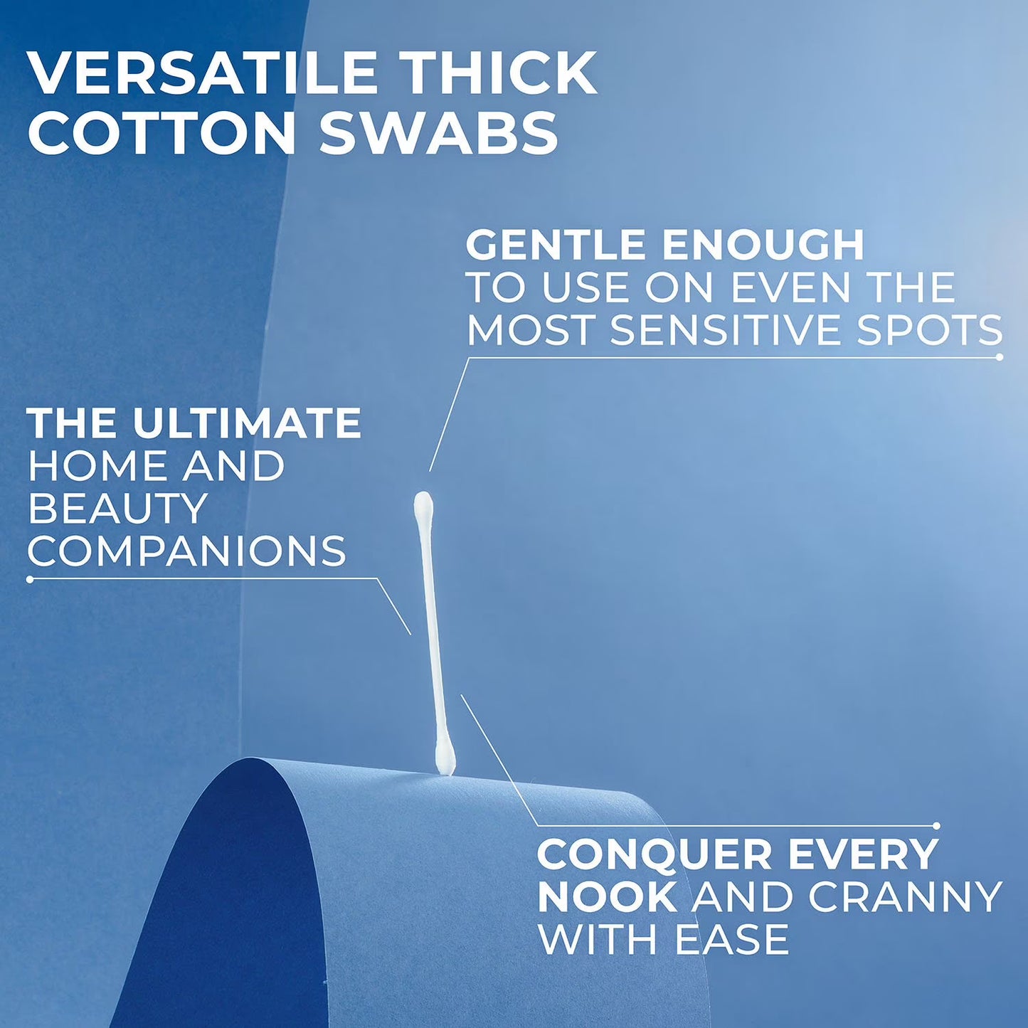 Q-tips Cotton Swabs 1750 Count 3 Pack – Premium Soft Cotton Swabs, Gentle Personal Care Sticks, Bulk Value Pack, Home Essentials