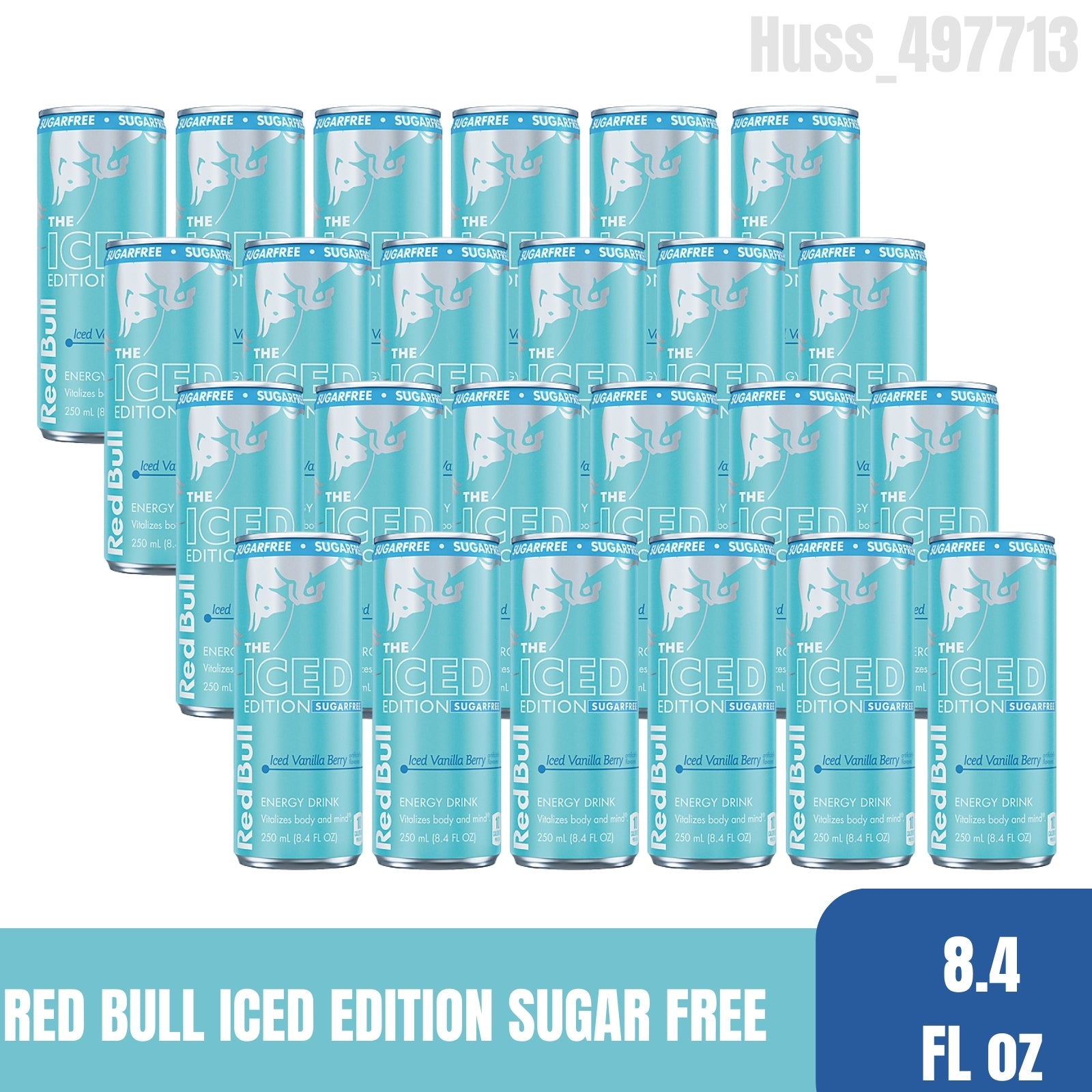 Red Bull Iced Vanilla Berry 8.4oz pack of 24