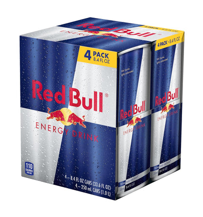 Red Bull Energy Drink, 114mg Caffeine | Taurine & B Vitamins | 12 Fl Oz | 16 Cans