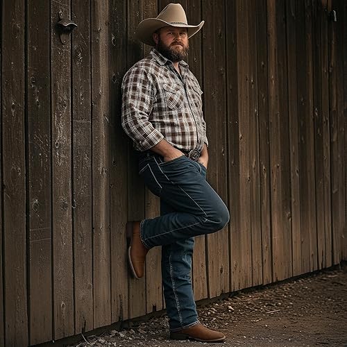 Lumeheel Cowboy Boots for Men