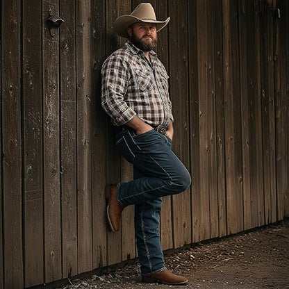 Lumeheel Cowboy Boots for Men