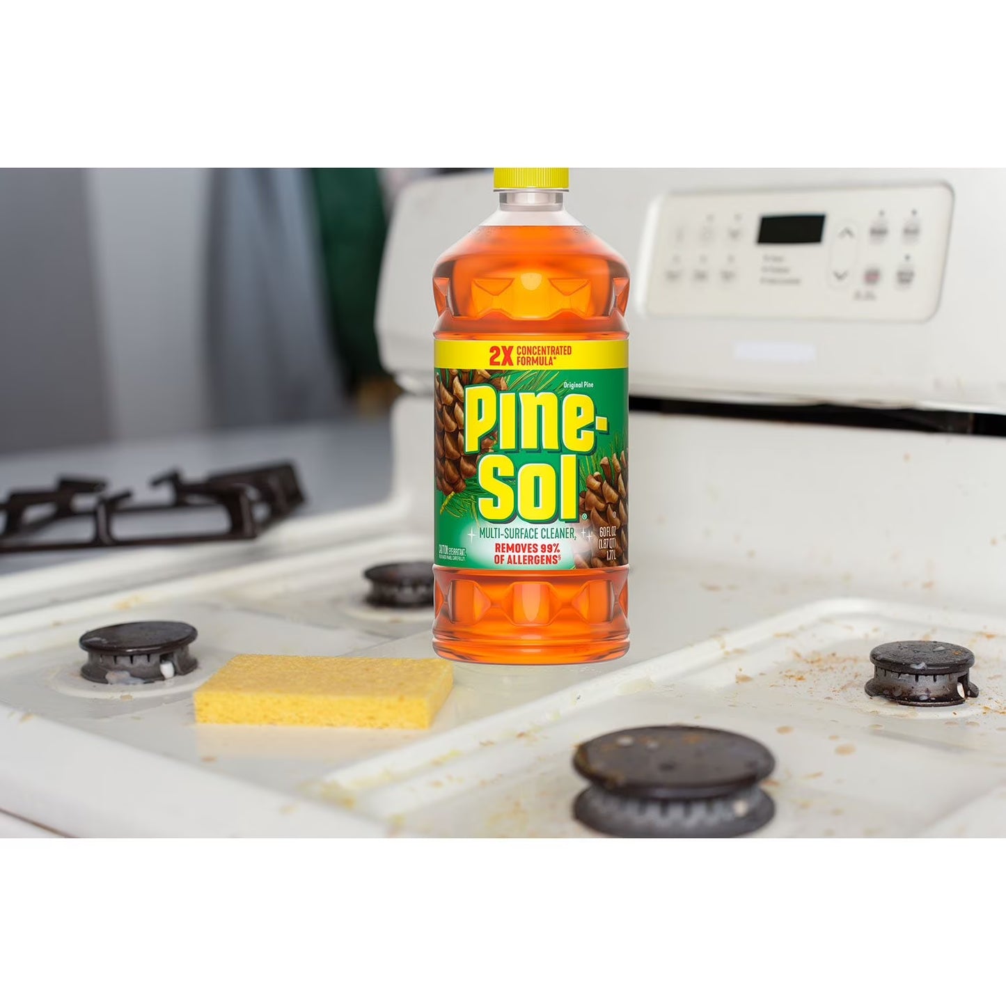 Pine-Sol Multi-Surface Cleaner, Pine Scent, 2 Count (120 fl oz Each) – Deep Cleaning, Deodorizing & Fresh Long-Lasting Fragrance