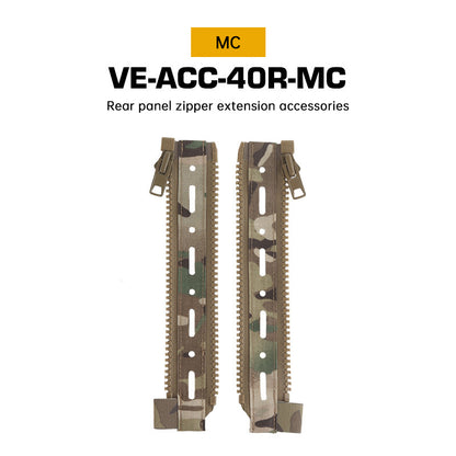 Ferro Style #10 Zipper MOLLE Panel – Tactical Rear Extension for FCPC Plate Carrier