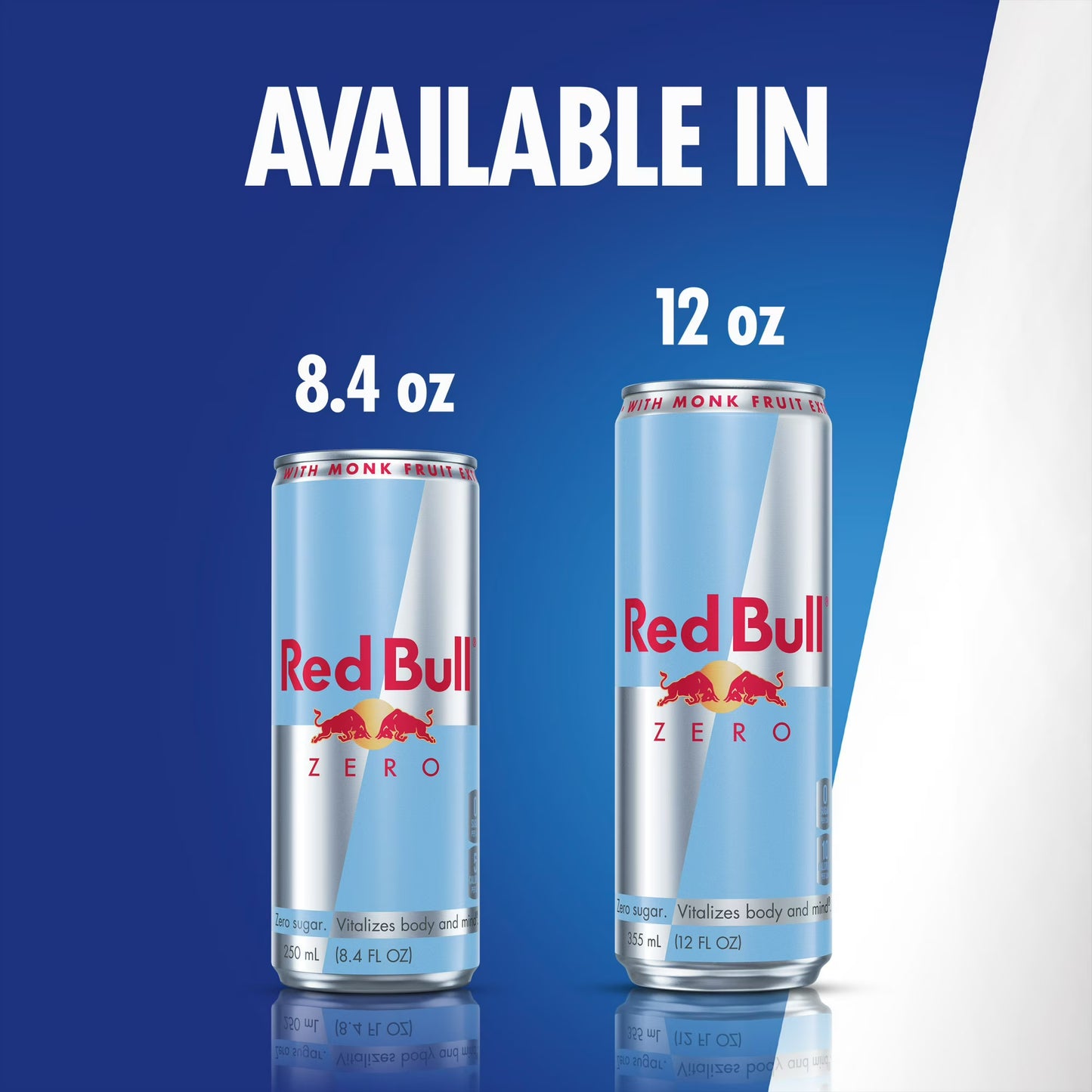 Red Bull Zero Energy Drink, 12 fl oz Cans (24 Pack), Sugar-Free Energy Drink with 114mg Caffeine, Taurine & B Vitamins