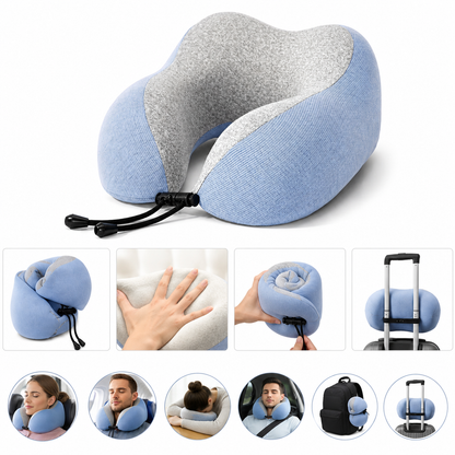 Massage Memory Foam Travel Neck Pillow u shaped Flight Airplane Support Cushion AU