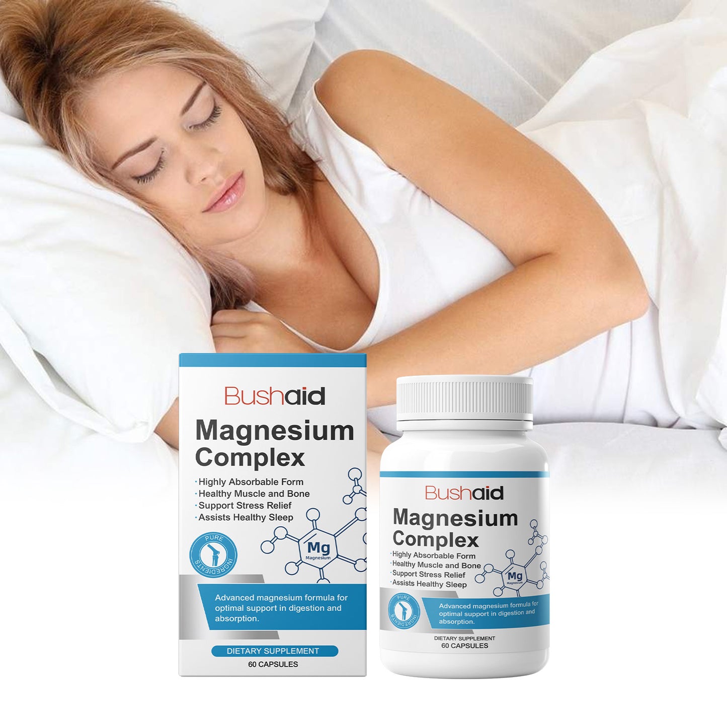 BushAid Vitamin Complex Care Capsules Rejuvenate The Body And Enhance Physical And Mental Comfort Care Capsules