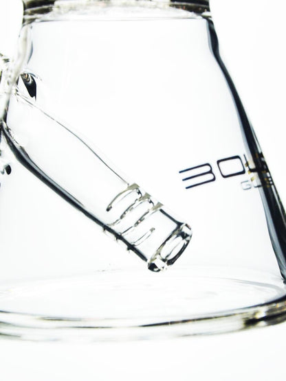 Mini Beaker Bong with Perc by Bougie Glass