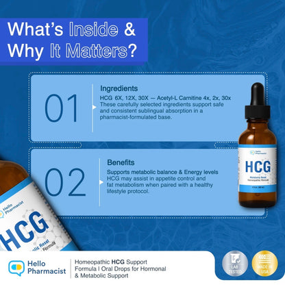 Hellopharmacist hcg-metabolic reset diet drops weight management 2028 exp 2oz