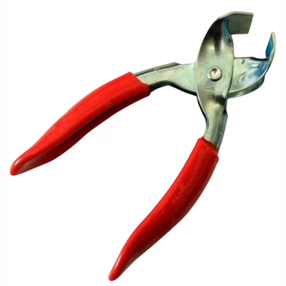 Dolphin Deluxe Catfish Skinning Pliers Red Coated Handles