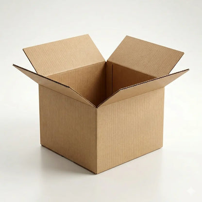 6" x 6" x 6" Corrugated Box - 200lb Test, Single Wall, Kraft (pack of 200)