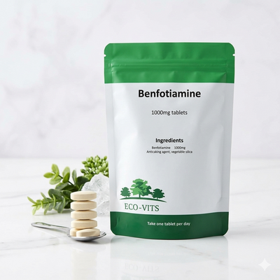 Benfotiamine 1000mg Tablets - Nerve Health &amp; Energy Support