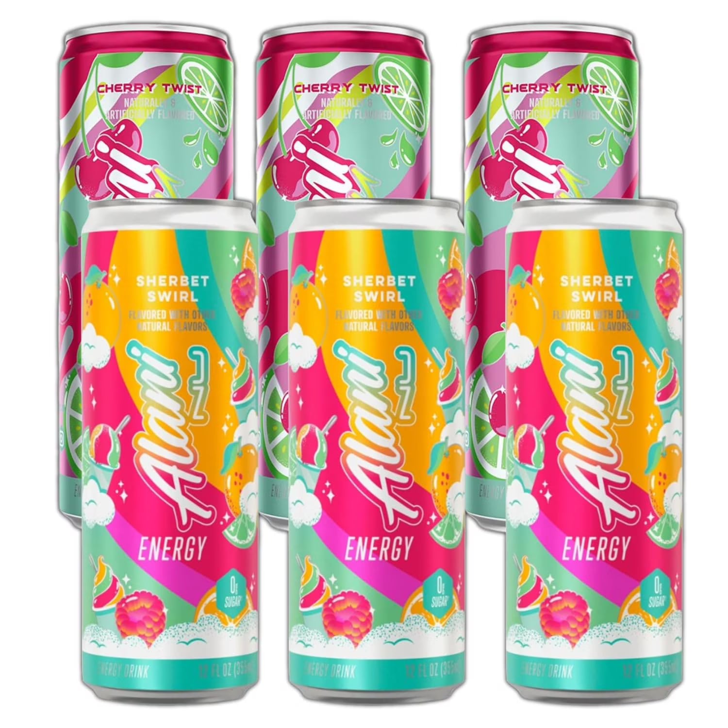 Alani Nu all flavors Energy drinks (12-Pack, 12oz)