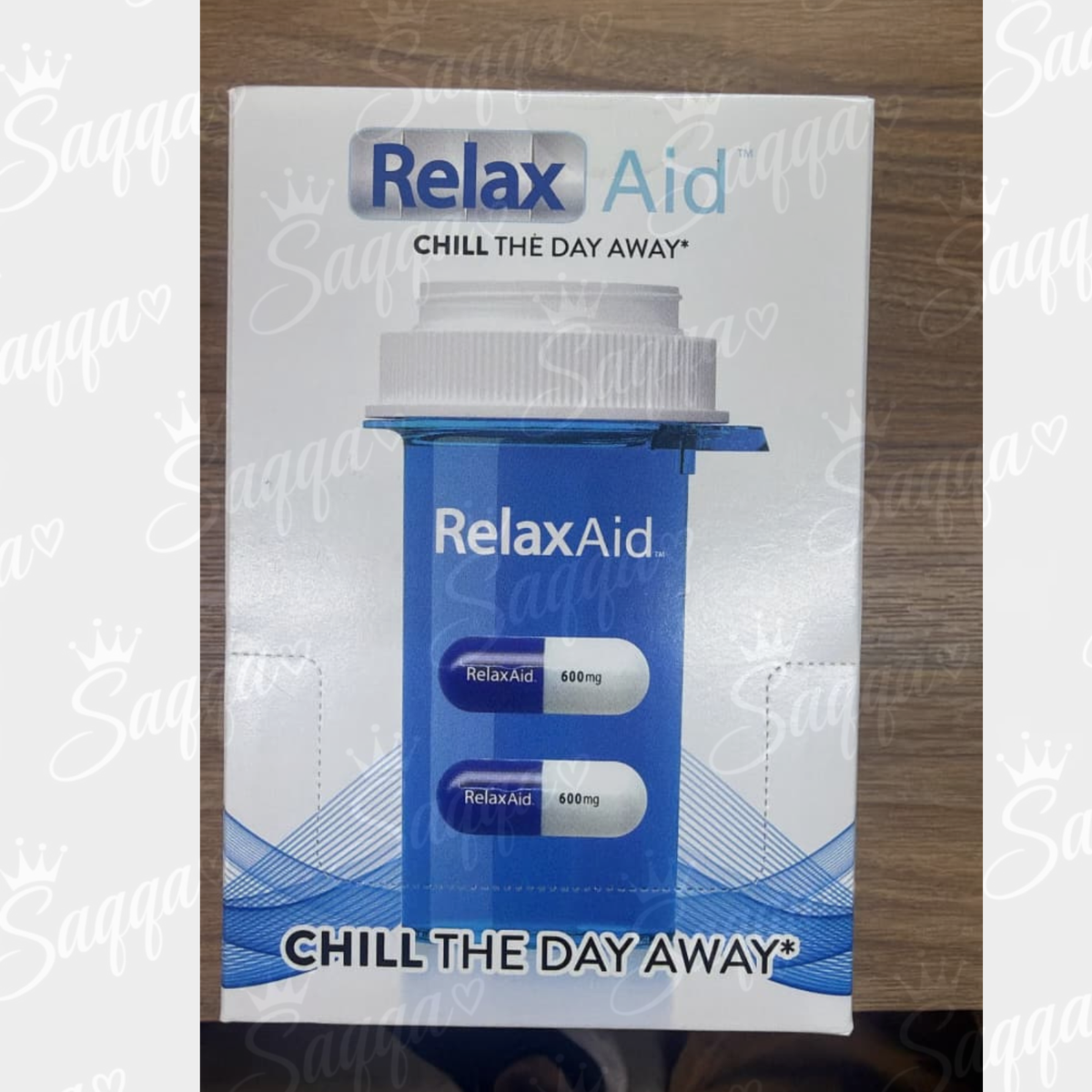6 Pack Relax Aid 600mg Capsules – 12 Capsules Total