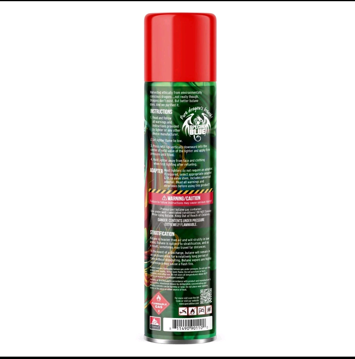 2 Bottles Ultra Pure Butane Fuel 300 mL Each – 5X Refined Butane2 Bottles Ultra Pure Butane Fuel 300 mL Each – 5X Refined Butane