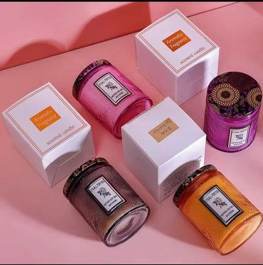 5 Pack Scented Candles 14 oz – Aromatherapy Candles for Home Decor & Gifts