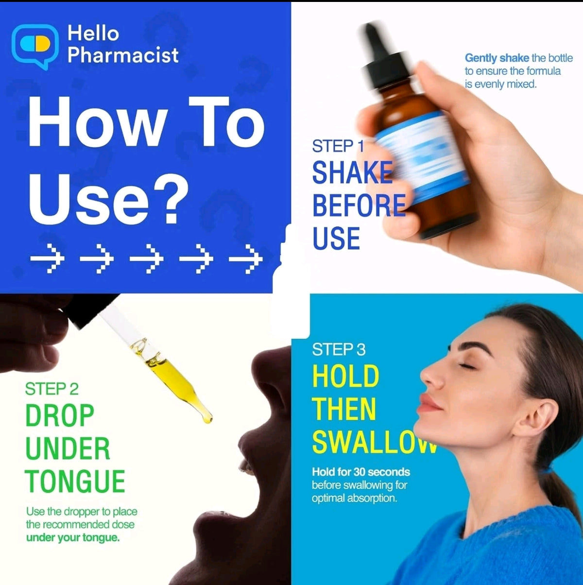 Hello Pharmacist Metabolic Reset 2 fl oz Liquid Supplement