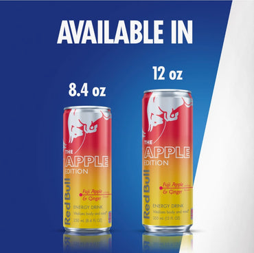24 Pack Red Bull Apple & Ginger Edition Energy Drink 8.4 fl oz Cans