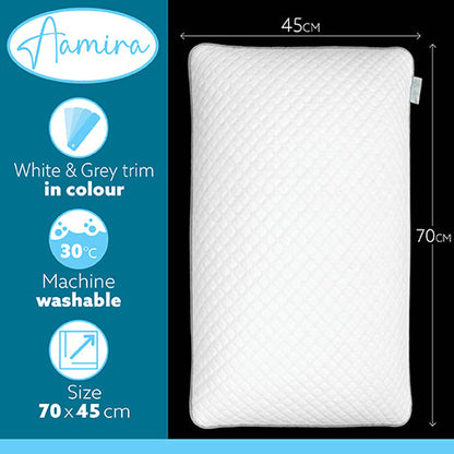 Memory Foam Pillow – Ergonomic Contour Pillow for Comfortable Sleep