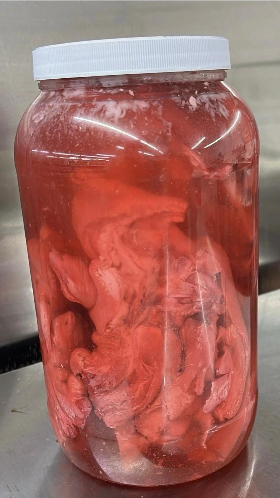 1 Gallon (4.25lb)  Authentic Louisiana Pickled Pig's Feet READY TO EAT