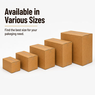 20 x 8 x 50" Single Corrugated Cardboard Box 275 lb Capacity Shipping Box
