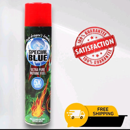2 Bottles Ultra Pure Butane Fuel 300 mL Each – 5X Refined Butane2 Bottles Ultra Pure Butane Fuel 300 mL Each – 5X Refined Butane