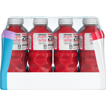 POWERADE ZERO Sports Drink Variety Pack (24 Bottles, 20 fl oz Each) – Zero Sugar Electrolyte Beverage for Hydration & Performance