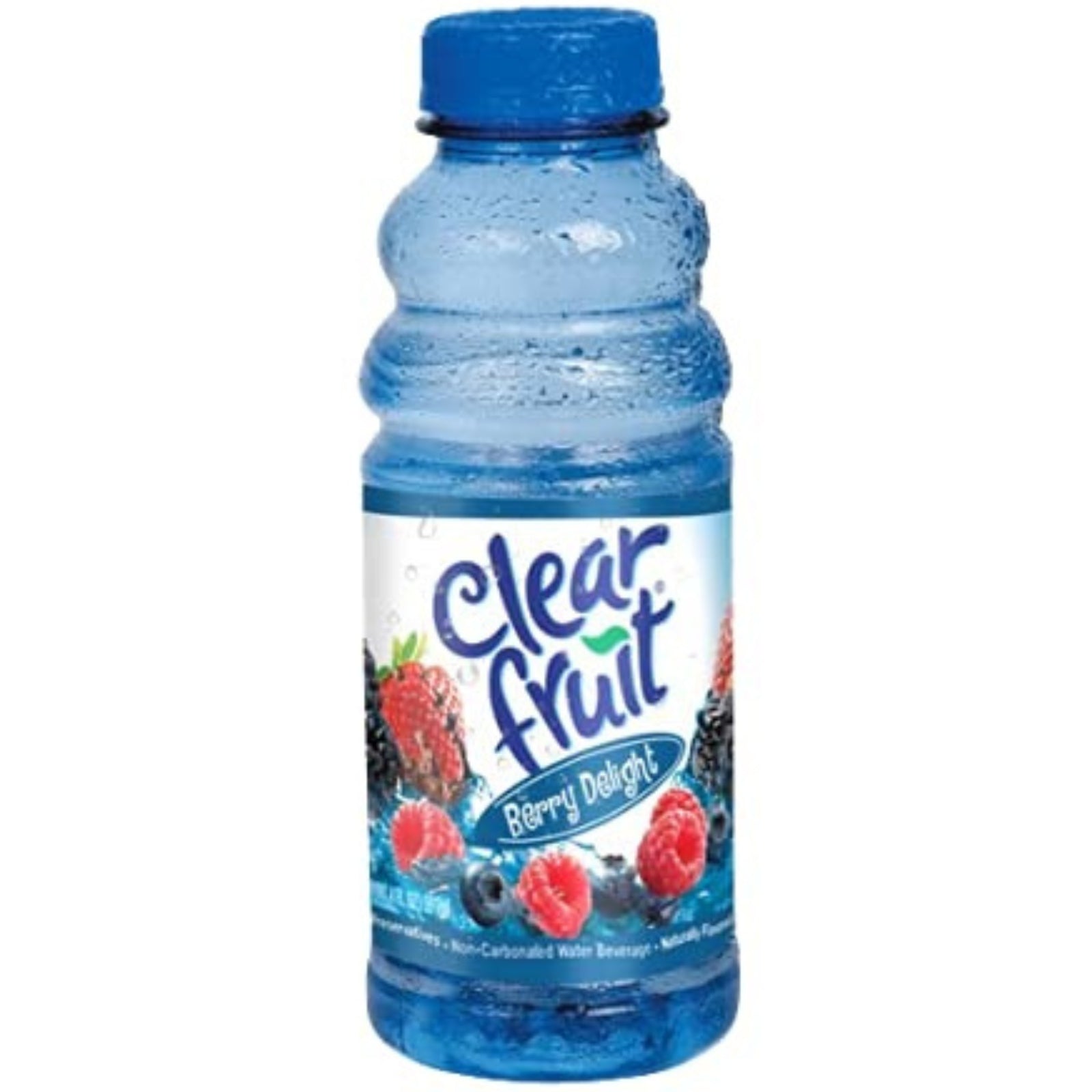 12 Pack Clear Fruit Water 20 Ounce Bottles Non Carbonated Water Beverage (Berry Delight)
