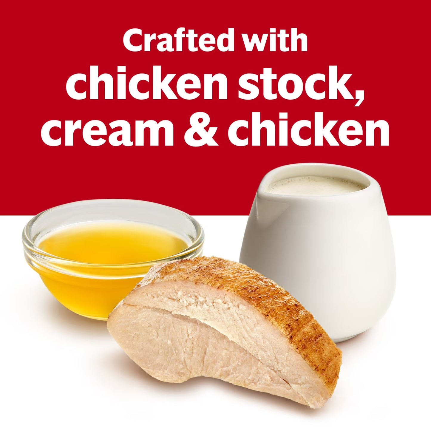 Campbell's Condensed Cream of Chicken Soup 10.5 oz 8 Pack – Creamy Cooking Soup, Pantry Staple, Quick Meal Base, Bulk Family Value Pack