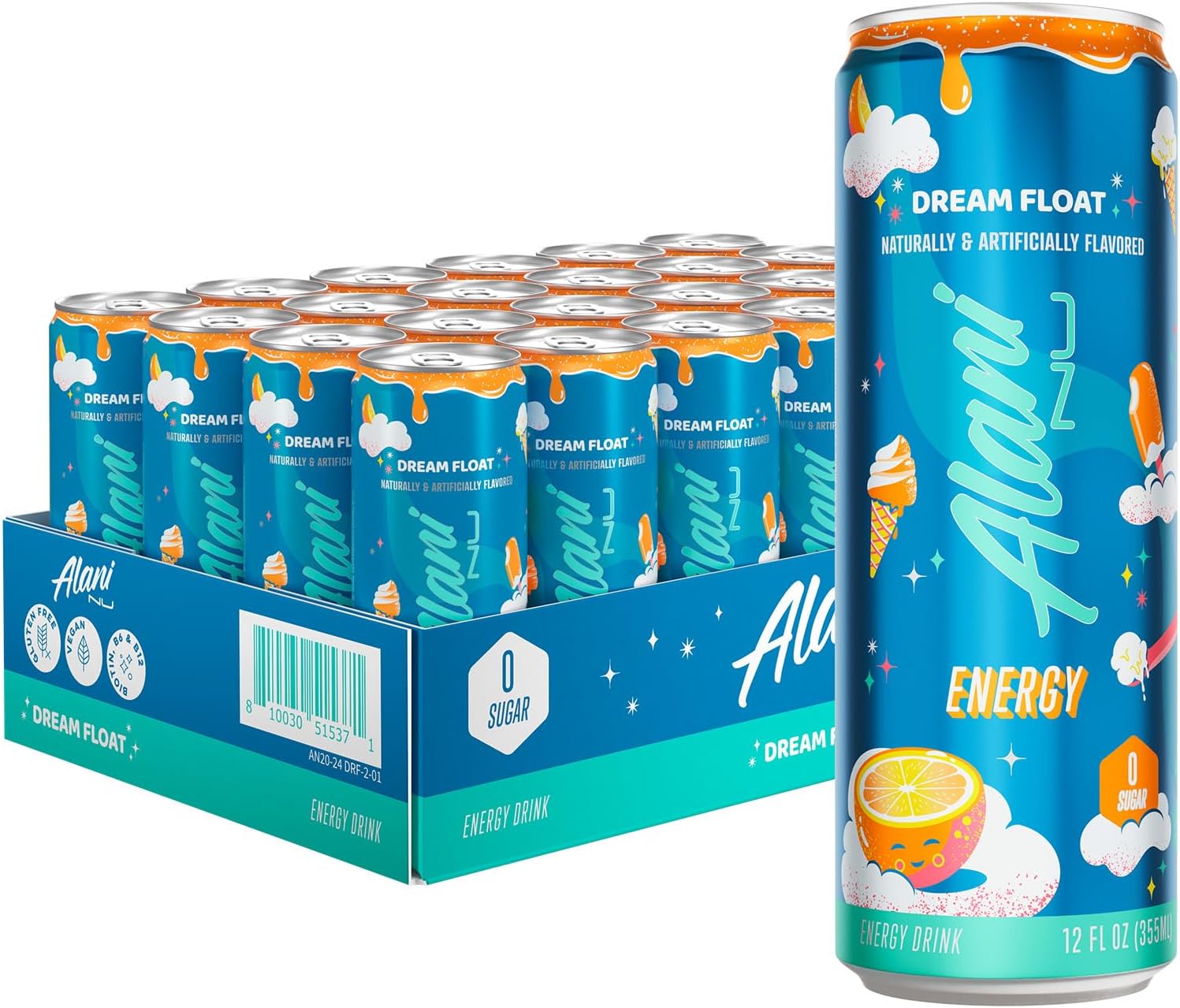 Alani Nu all flavors Energy drinks (12-Pack, 12oz)
