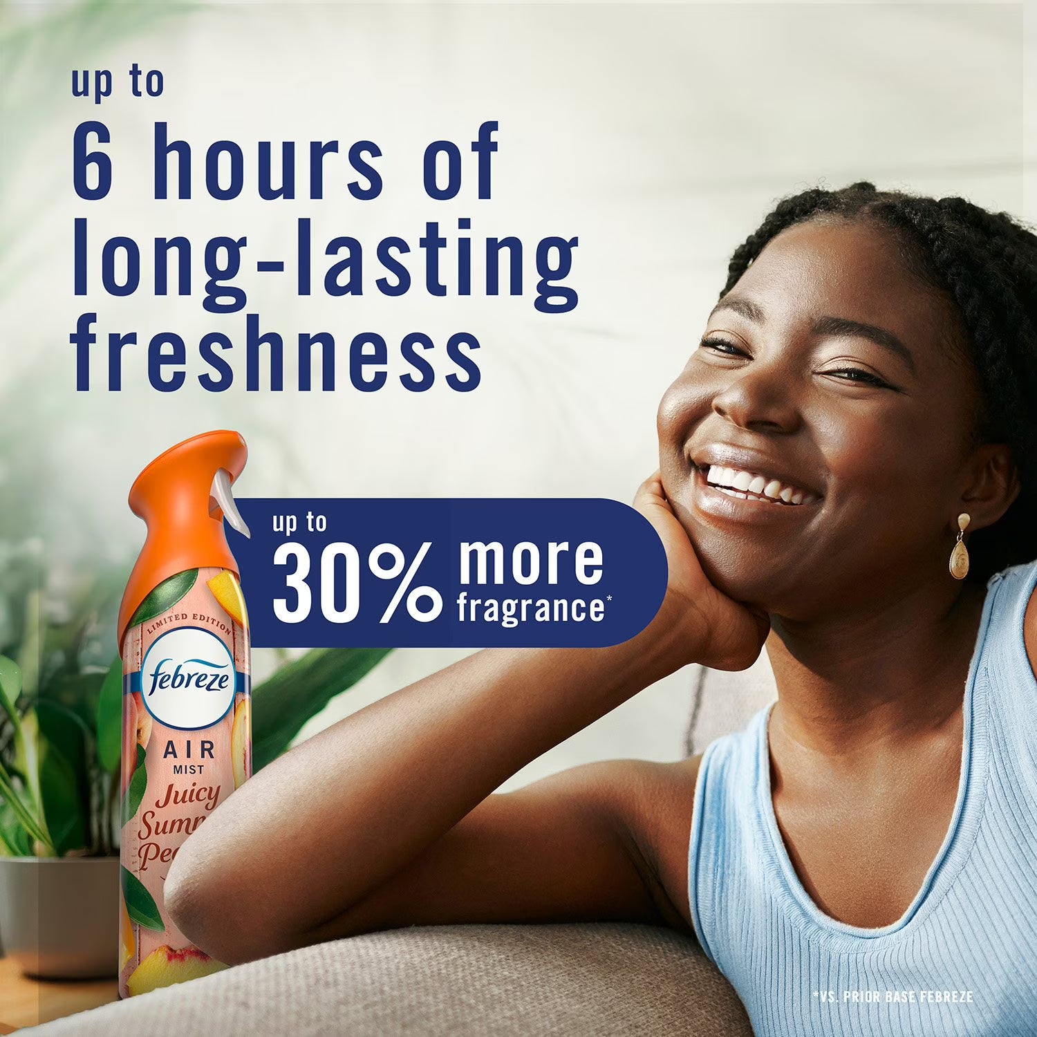 Febreze Air Mist Air Freshener Spray Spring Mixed Scent 4 Pack 32.4 oz – Odor Eliminator Room Spray, Long-Lasting Fresh Scent, Home & Office Air Freshener Bulk Pack