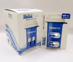 6 Pack Relax Aid 600mg Capsules – 12 Capsules Total